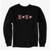 Cartoons * | Cartoons Betty Boop Polka Dot Xo Sweatshirt