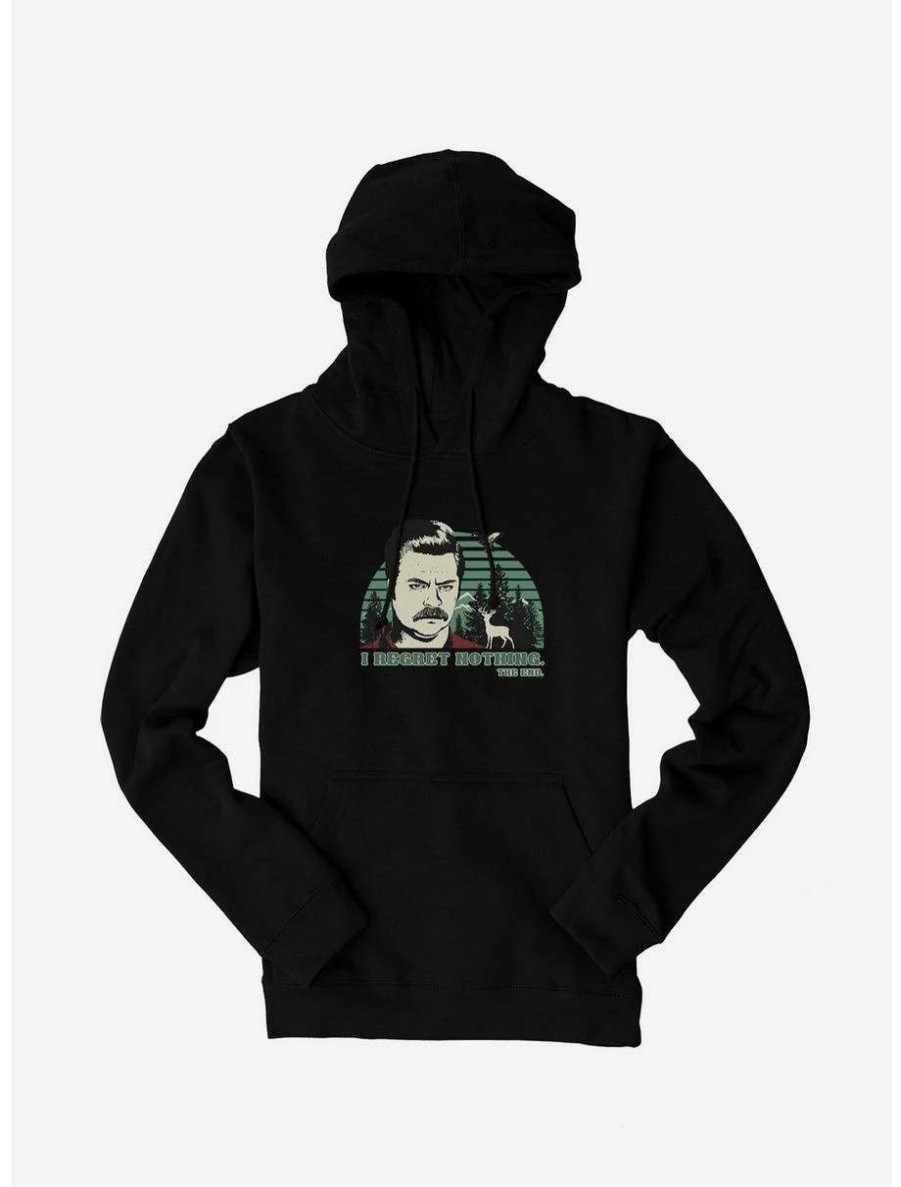 Comedy * | Comedy Parks And Recreation I Regret Nothing Hoodie