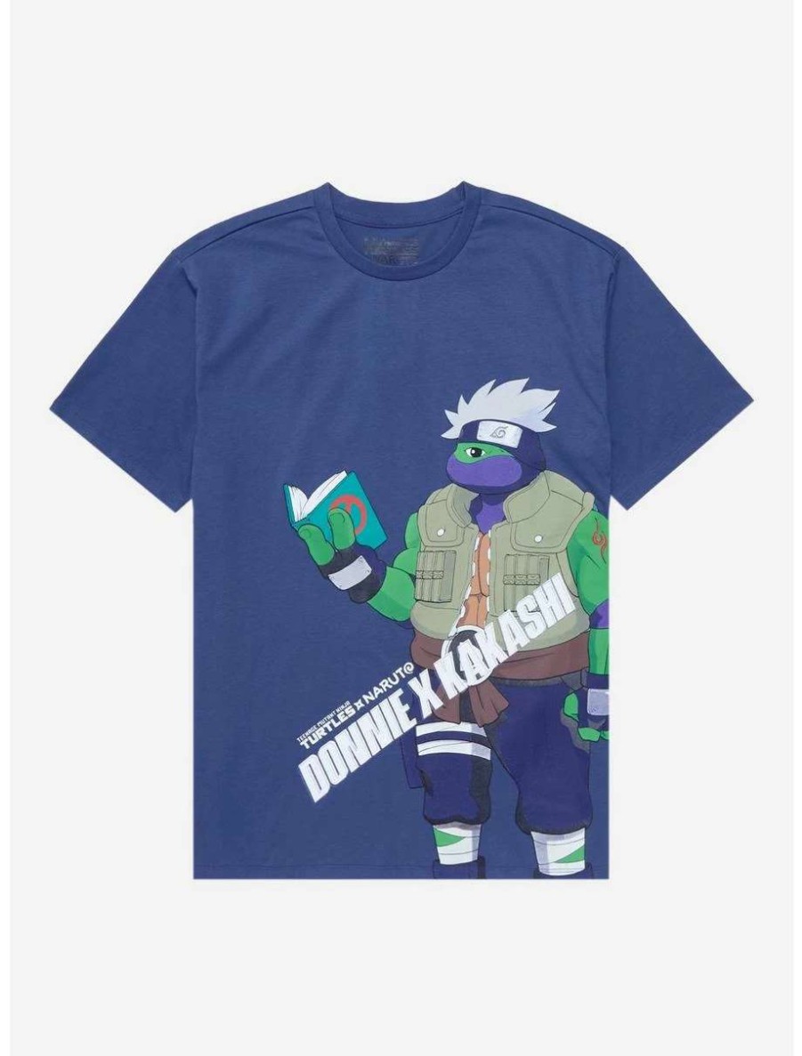 Anime * | Anime Teenage Mutant Ninja Turtles X Naruto Donatello As Kakashi T-Shirt Boxlunch Exclusive