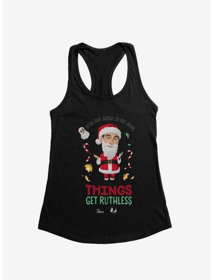 Comedy * | Comedy The Office Two Santas Womens Tank Top