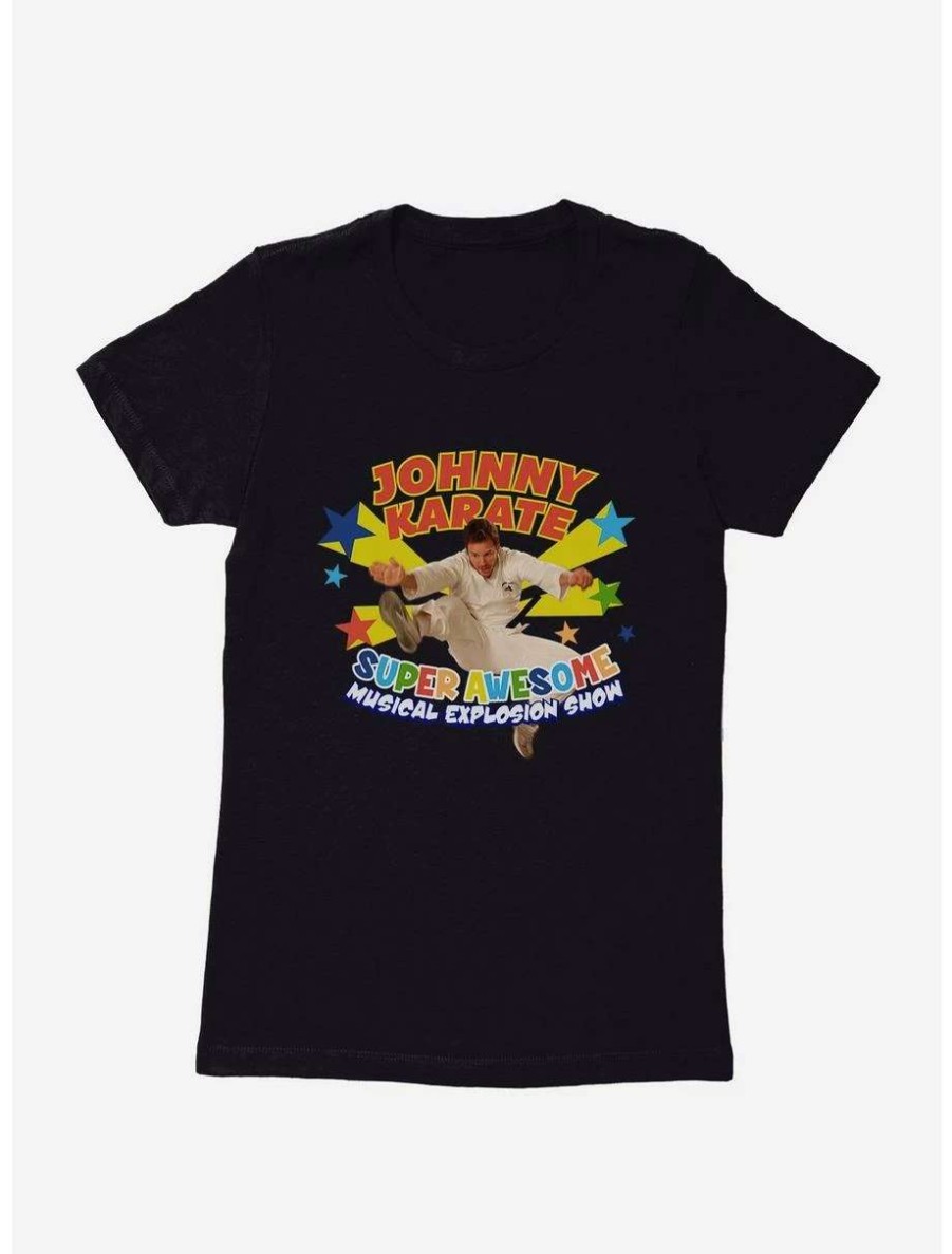 Comedy * | Comedy Parks And Recreation Johnny Karate Show Womens T-Shirt