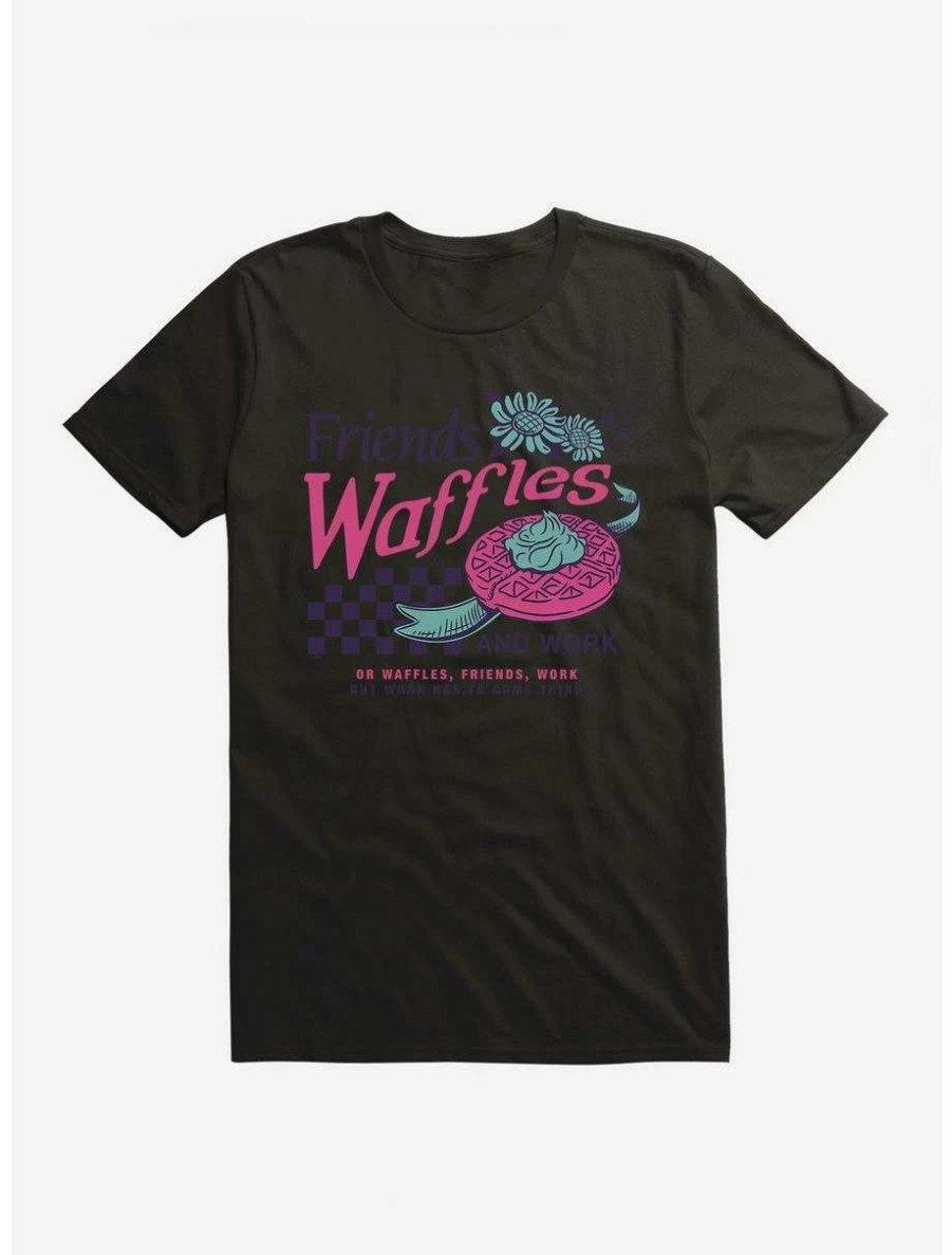 Comedy * | Comedy Parks And Recreation Friends Waffles Work T-Shirt