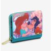 Cartoons * | Cartoons Loungefly Disney A Goofy Movie Roxanne & Max Kiss Small Zip Wallet Boxlunch Exclusive