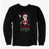 Comedy * | Comedy The Office Two Santas Sweatshirt