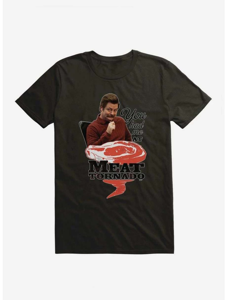 Comedy * | Comedy Parks And Recreation Meat Tornado T-Shirt