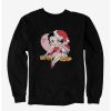 Cartoons * | Cartoons Betty Boop Pudgys Christmas Sweatshirt