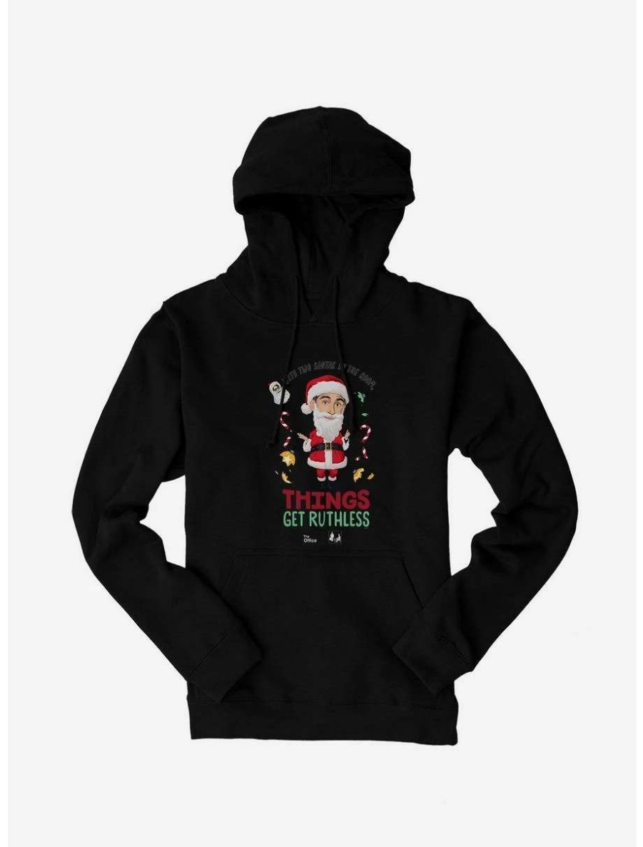 Comedy * | Comedy The Office Two Santas Hoodie