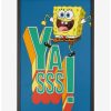 Cartoons * | Cartoons Spongebob Squarepants Yasss! Framed Poster