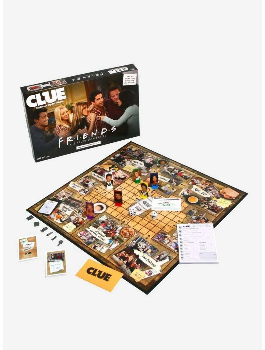 Comedy * | Comedy Clue: Friends Edition Board Game