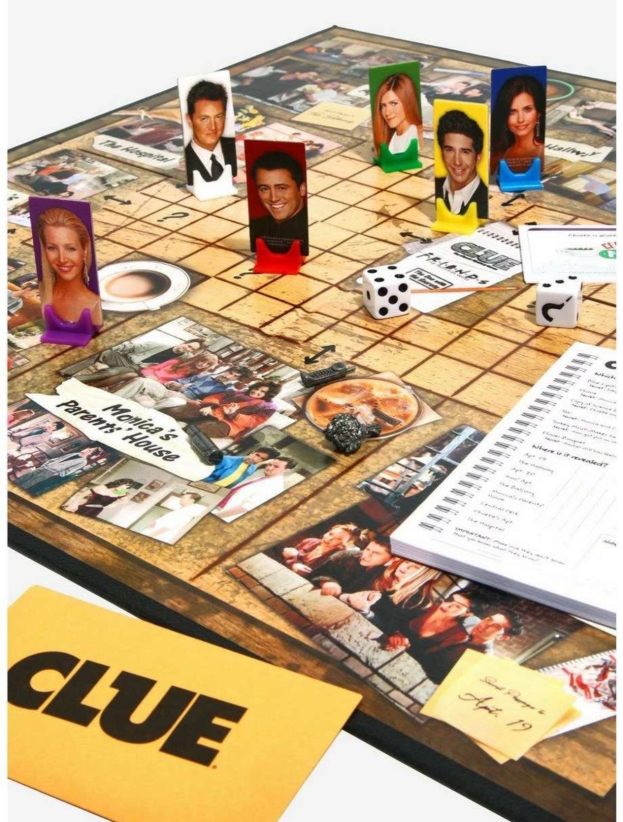 Comedy * | Comedy Clue: Friends Edition Board Game