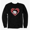 Cartoons * | Cartoons Betty Boop Spotted In Love Sweatshirt