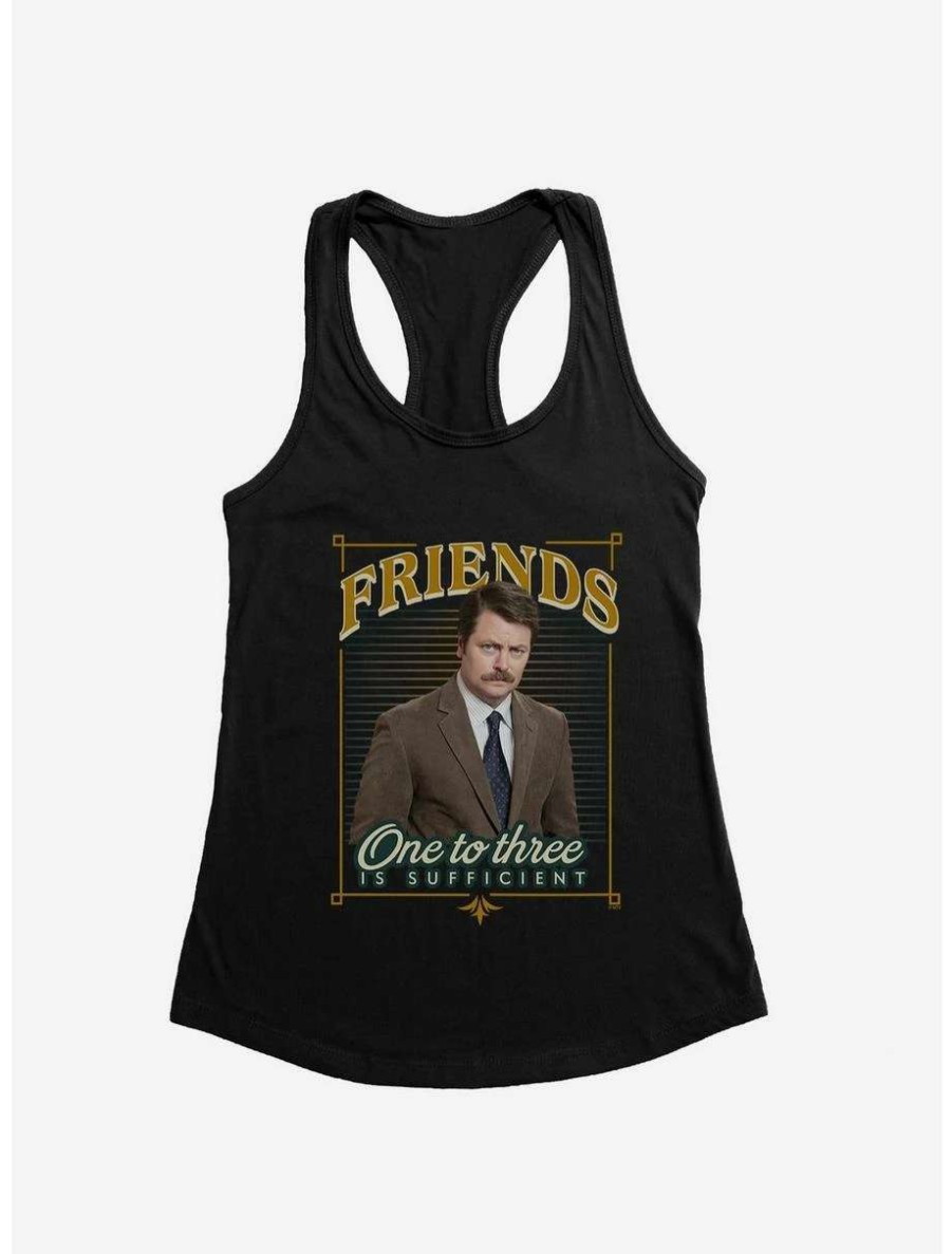 Comedy * | Comedy Parks And Recreation Sufficient Friends Womens Tank Top