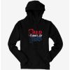 Cartoons * | Cartoons Betty Boop White And Blue Betty Hoodie