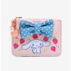 Anime * | Anime Sanrio Cinnamoroll Strawberry Cardholder Boxlunch Exclusive