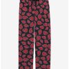 Anime * | Anime Naruto Shippuden Akatsuki Cloud Sleep Pants Boxlunch Exclusive