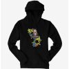 Cartoons * | Cartoons Betty Boop Usa Rainbow Heart And Stars Hoodie