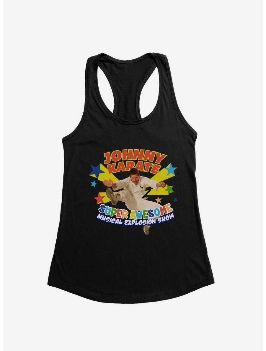 Comedy * | Comedy Parks And Recreation Johnny Karate Show Womens Tank Top