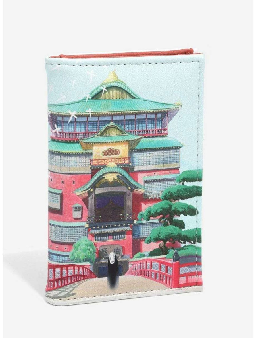 Anime * | Anime Studio Ghibli Spirited Away Yubaba'S Bathhouse Small Zip Wallet Boxlunch Exclusive