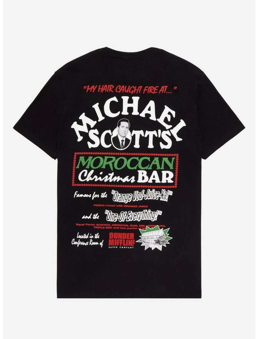 Comedy * | Comedy The Office Michael Scott'S Moroccan Christmas Bar T-Shirt Boxlunch Exclusive