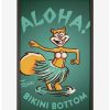 Cartoons * | Cartoons Spongebob Squarepants Aloha! Sandy Framed Poster