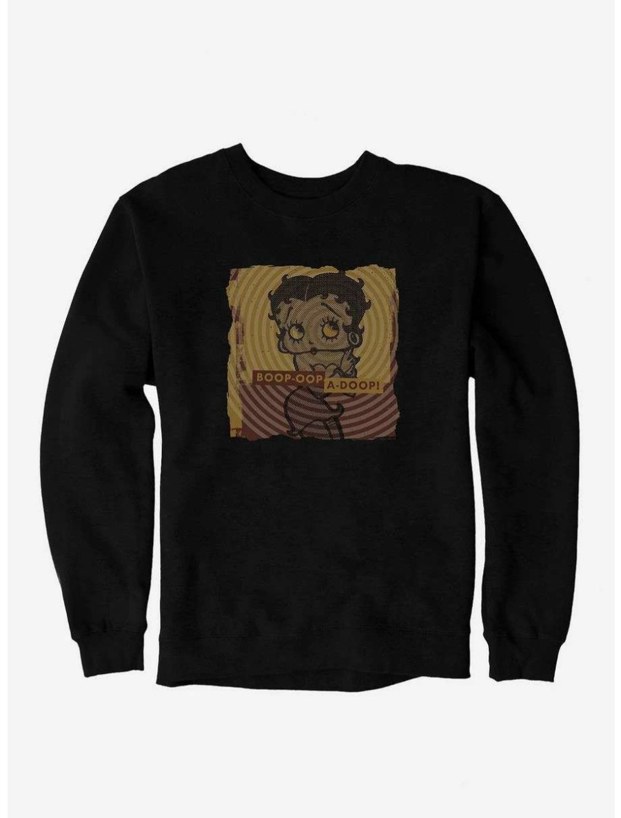 Cartoons * | Cartoons Betty Boop Oop A Doop Sweatshirt