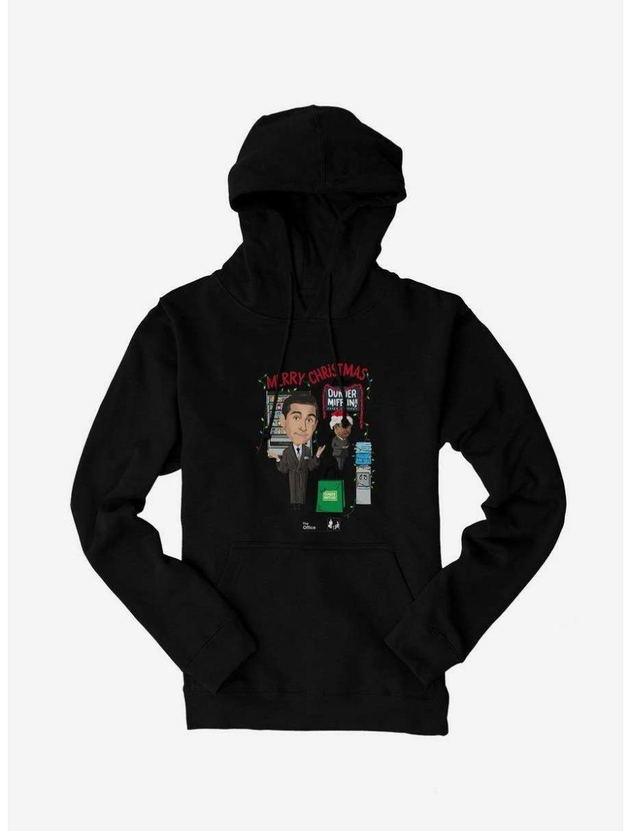 Comedy * | Comedy The Office Dunder Mifflin Christmas Hoodie