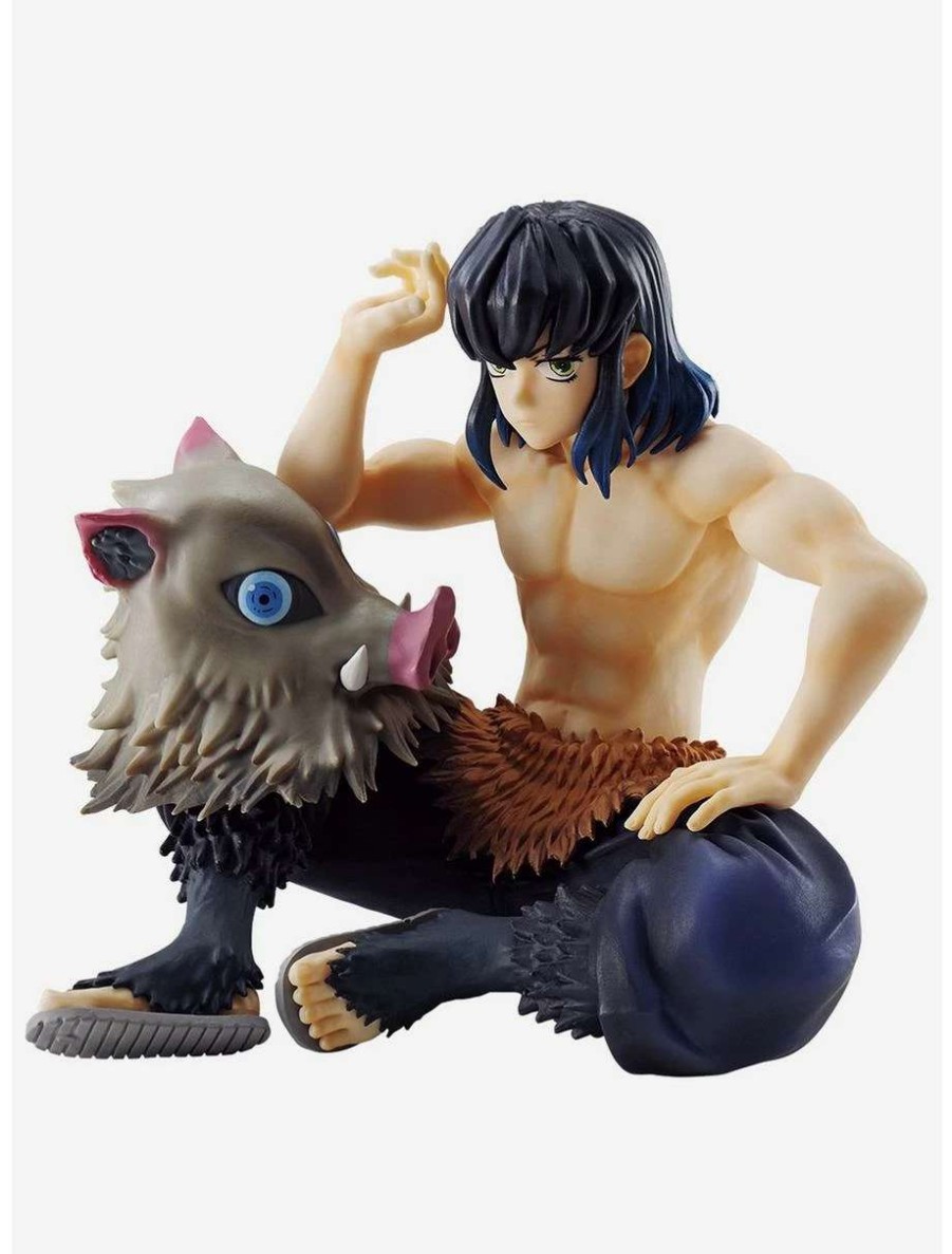 Anime * | Anime Bandai Spirits Demon Slayer: Kimetsu No Yaiba Ichibansho Inosuke Hashibara Figure