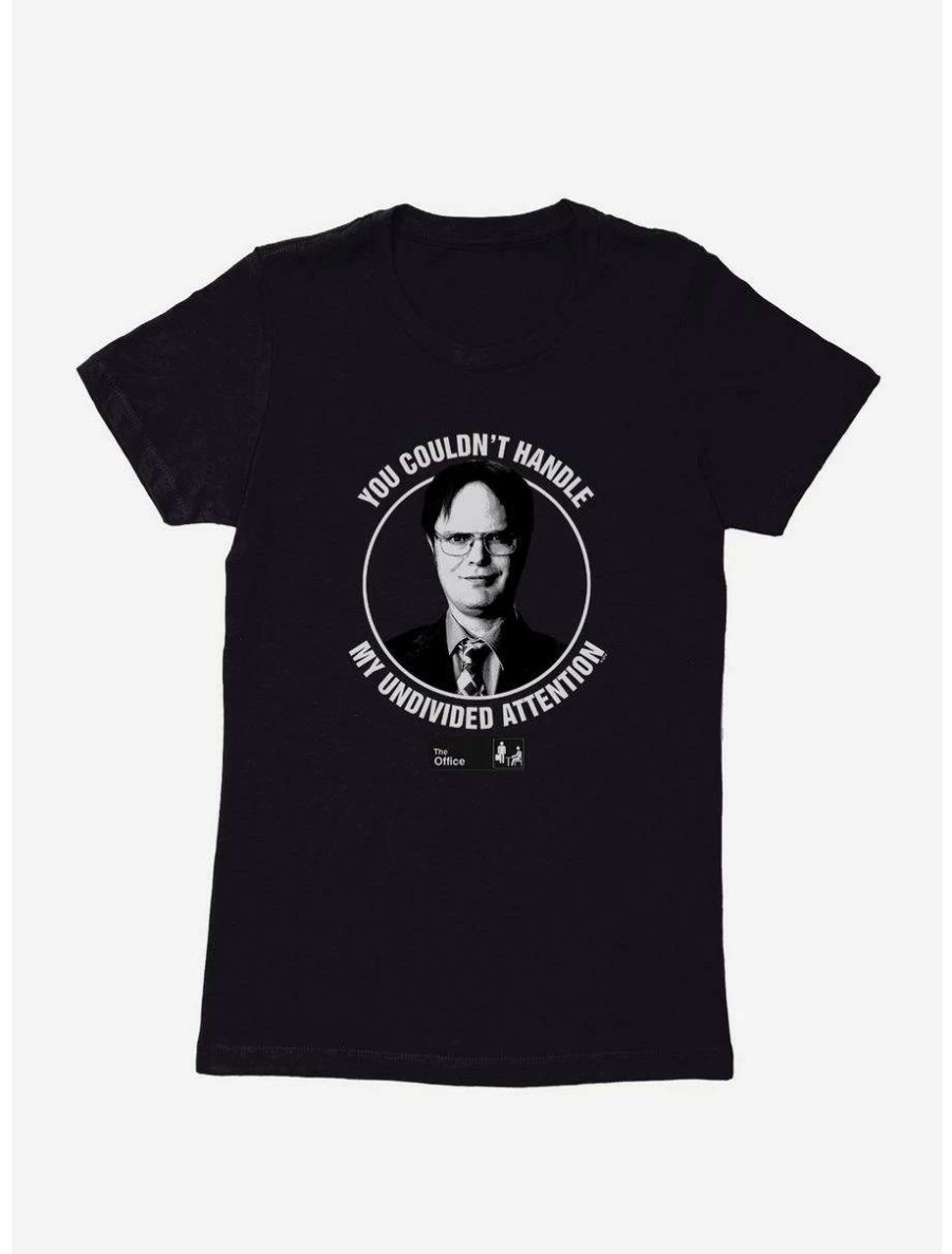 Comedy * | Comedy The Office Dwight'S Undivided Attention Womens T-Shirt