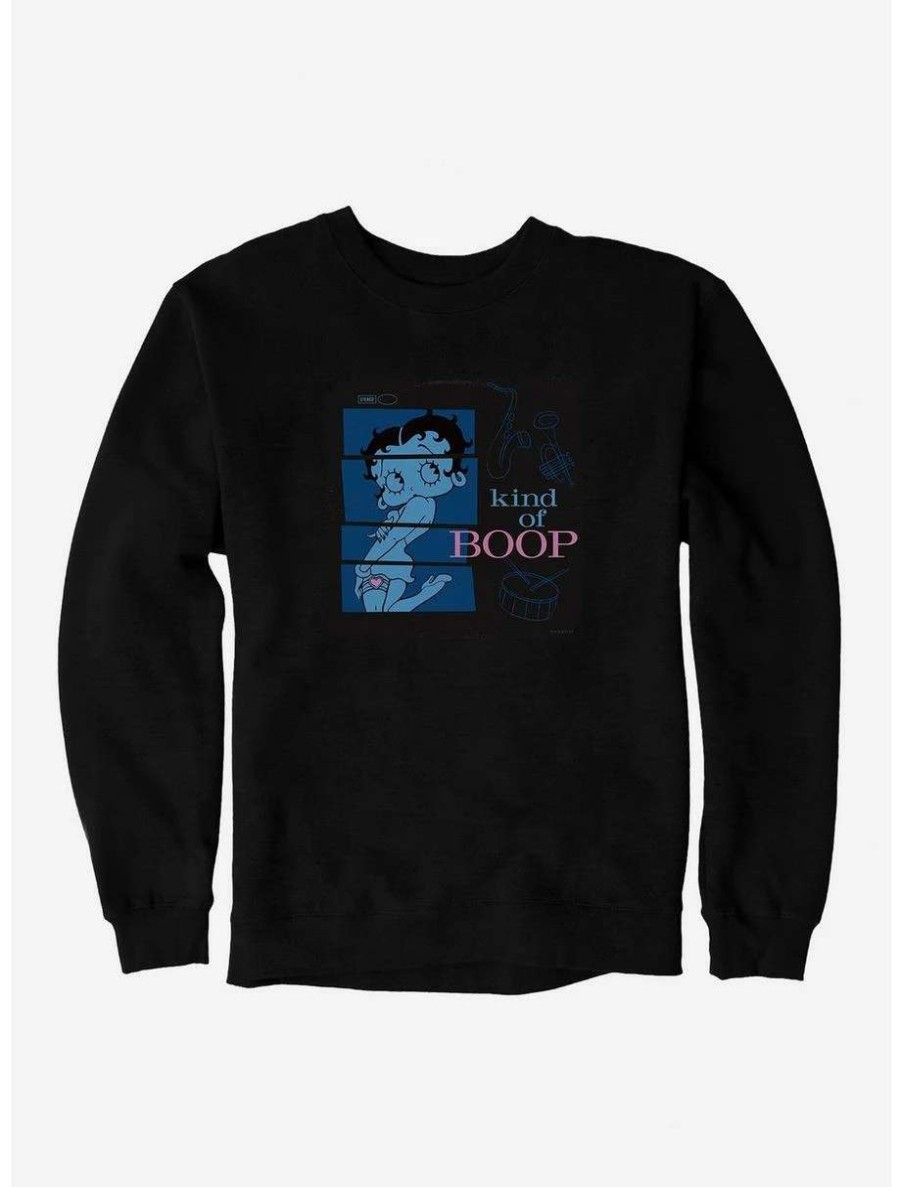 Cartoons * | Cartoons Betty Boop Kind Of Boop Sweatshirt