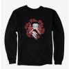 Cartoons * | Cartoons Betty Boop Surrounded By Love Sweatshirt