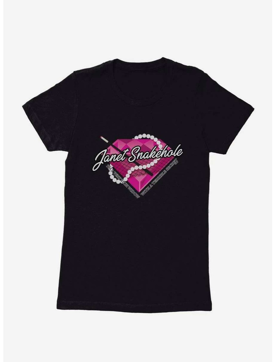 Comedy * | Comedy Parks And Recreation Janet Snakehole Womens T-Shirt