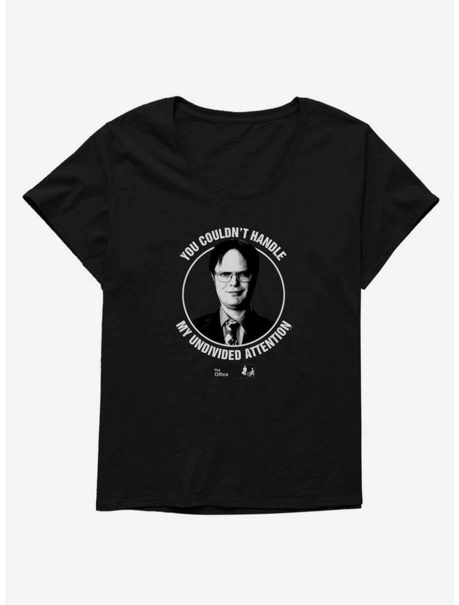 Comedy * | Comedy The Office Dwight'S Undivided Attention Womens T-Shirt Plus Size