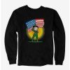 Cartoons * | Cartoons Betty Boop Army Soldier Salute Sweatshirt