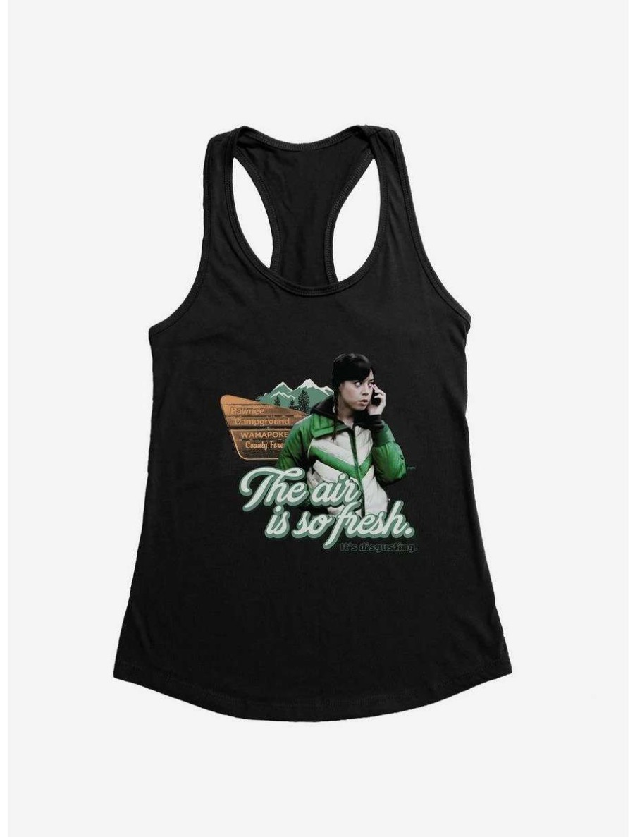 Comedy * | Comedy Parks And Recreation Fresh Air Disgusting Womens Tank Top