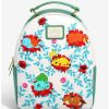 Anime * | Anime Loungefly Pokemon Sleeping Floral Mini Backpack Boxlunch Exclusive