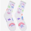 Anime * | Anime Sanrio Hello Kitty And Friends Ghosties Crew Socks