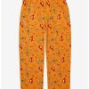 Anime * | Anime Pokemon Fire Type Evolutions Allover Print Sleep Pants Boxlunch Exclusive