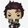 Anime * | Anime Funko Pop! Animation Demon Slayer: Kimetsu No Yaiba Tanjiro With Noodles Vinyl Figure