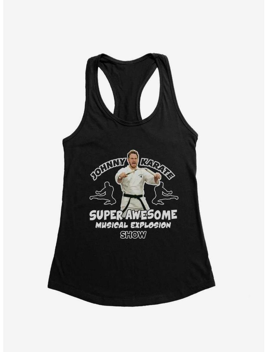 Comedy * | Comedy Parks And Recreation Johnny Karate Womens Tank Top