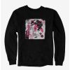 Cartoons * | Cartoons Betty Boop Graffiti Femme Punk Sweatshirt