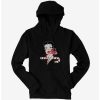 Cartoons * | Cartoons Betty Boop Candy Cane Hoodie