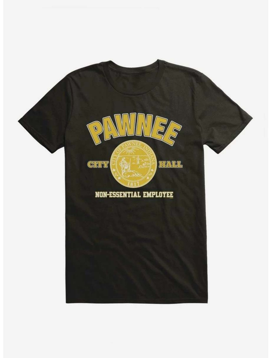 Comedy * | Comedy Parks And Recreation Pawnee Non-Essential Employee T-Shirt