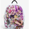 Anime * | Anime Jojo'S Bizarre Adventure Giorno Giovanna Group Floral Mini Backpack