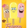 Cartoons * | Cartoons Spongebob Squarepants Frozen Popsicles Poster