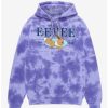 Anime * | Anime Pokemon Eevee Tie-Dye Hoodie Boxlunch Exclusive