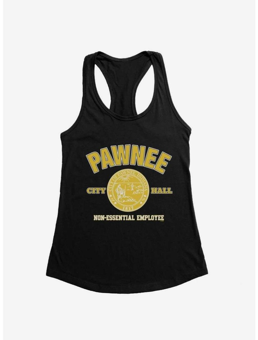 Comedy * | Comedy Parks And Recreation Pawnee Non-Essential Employee Womens Tank Top