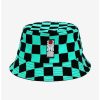 Anime * | Anime Demon Slayer: Kimetsu No Yaiba Tanjiro Embroidered Bucket Hat Boxlunch Exclusive