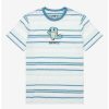 Anime * | Anime Pokemon Squirtle Striped T-Shirt Boxlunch Exclusive