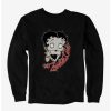 Cartoons * | Cartoons Betty Boop Zombie Love Sweatshirt