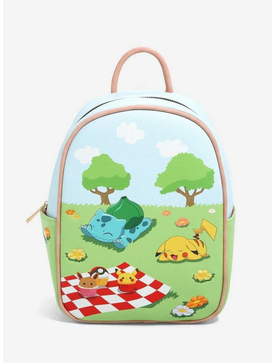 Comedy * | Comedy Pokemon Bulbasaur & Pikachu Picnic Mini Backpack Boxlunch Exclusive